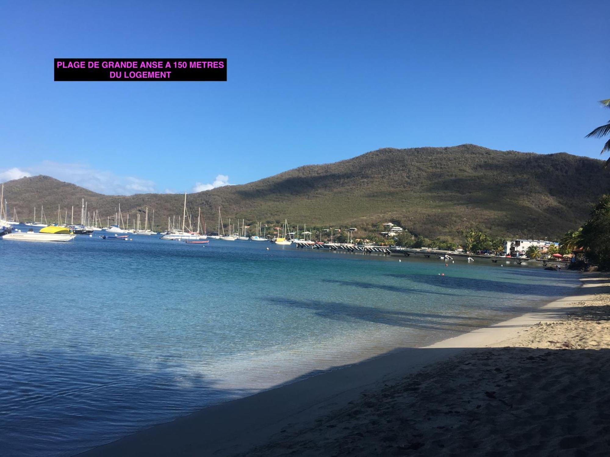 Bungalow "Doussin' Kreyol", Au Calme A 150M De La Plage Grande Anse Екстериор снимка
